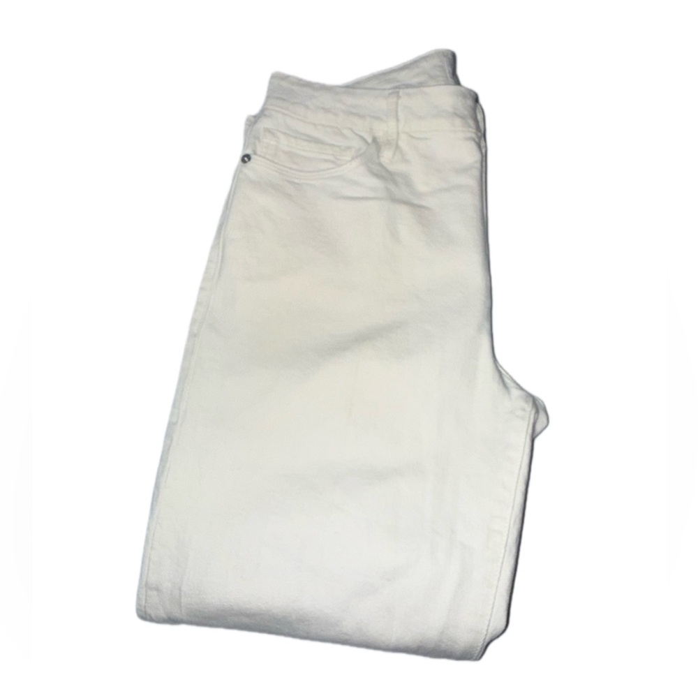 FRAME Le Crop Mini Boot Cream Jeans Size 31 NWOT women’s boot cut jeans - Picture 8 of 10
